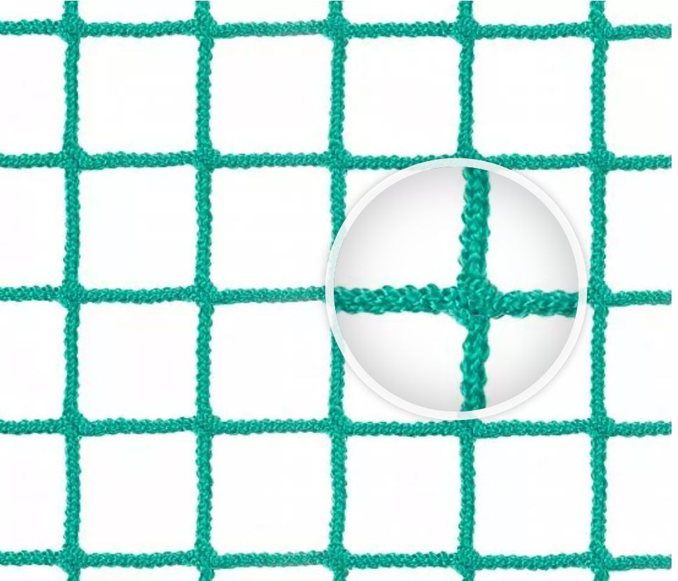 NEVA SPORT Разделительные сетки размер 40*2,5м, ячейка 40х40 мм, нить 3 мм.