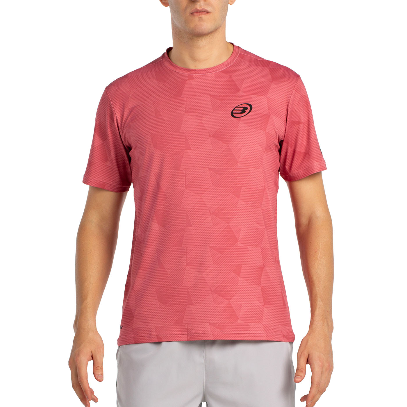 BullPadel Футболка мужская MACONDO (алый красный)