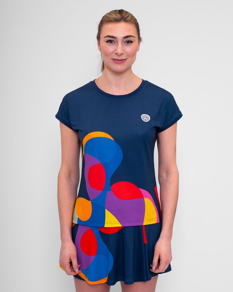 BIDI BADU Футболка женская Twiggy V-Neck с рукавом 3/4